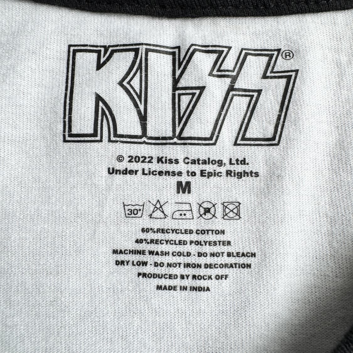 KISS 키스 링거티 밴드티 반팔 티셔츠 상품이미지6