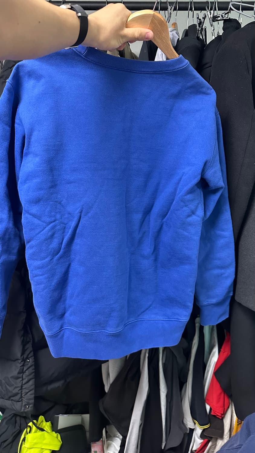 니들워크 호랑이 자수 맨투맨 스웻 38 상품이미지3