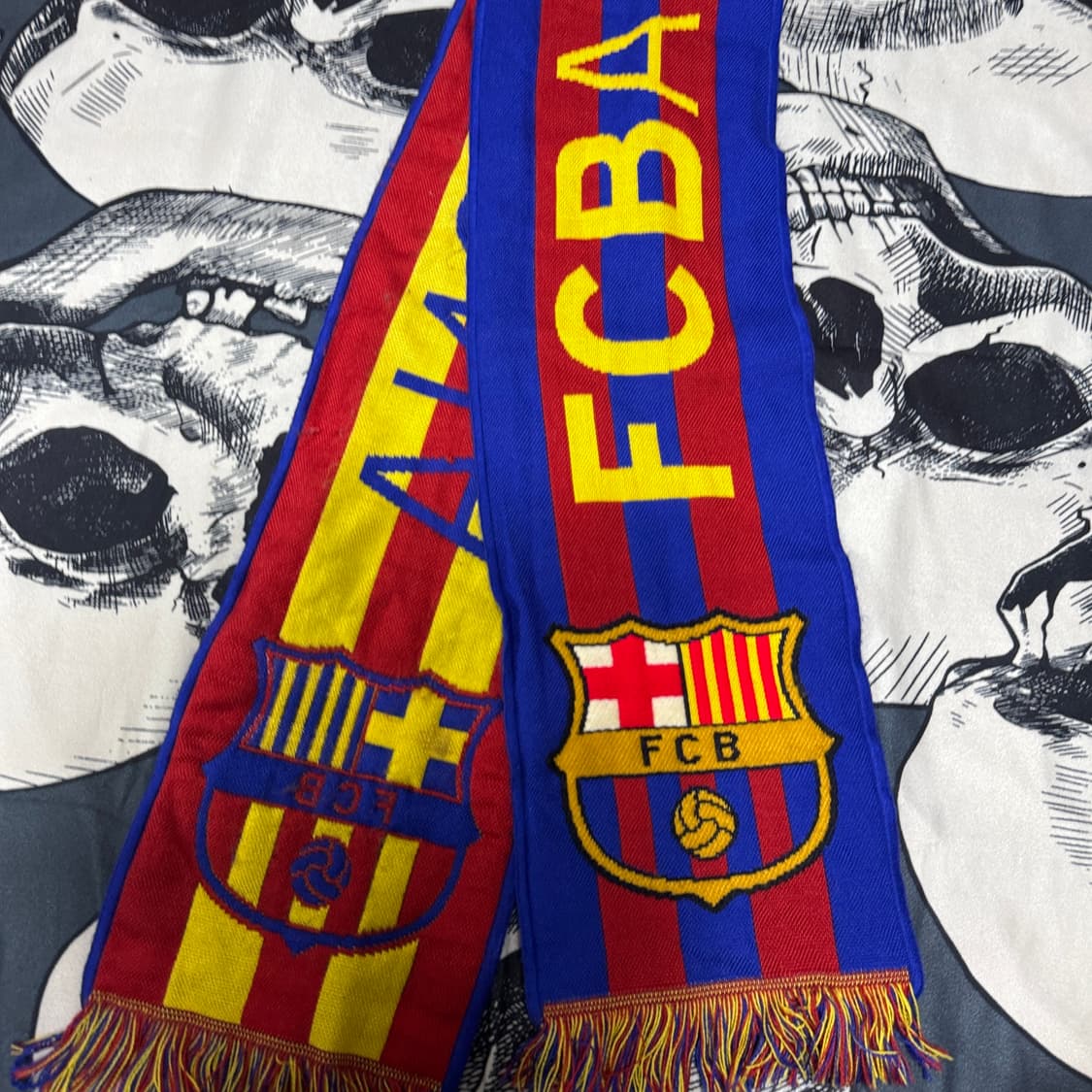 바르셀로나 공식 머플러 70x150 상품이미지3