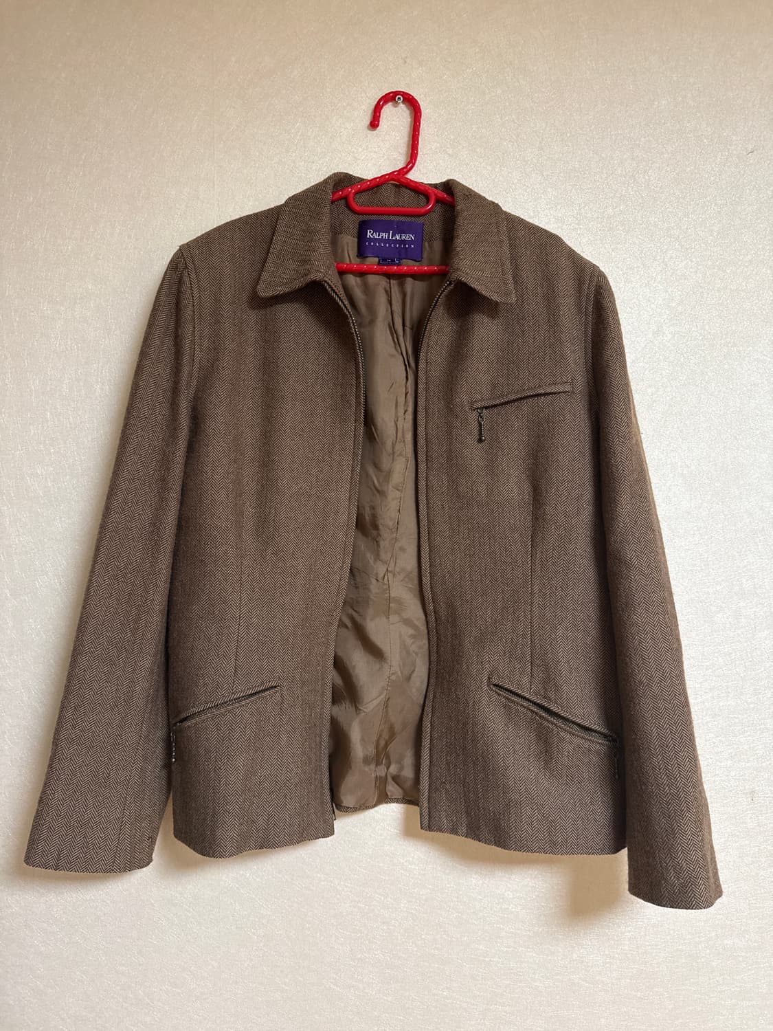 랄프로렌 퍼플라벨 울 해링본 자켓 상품이미지1