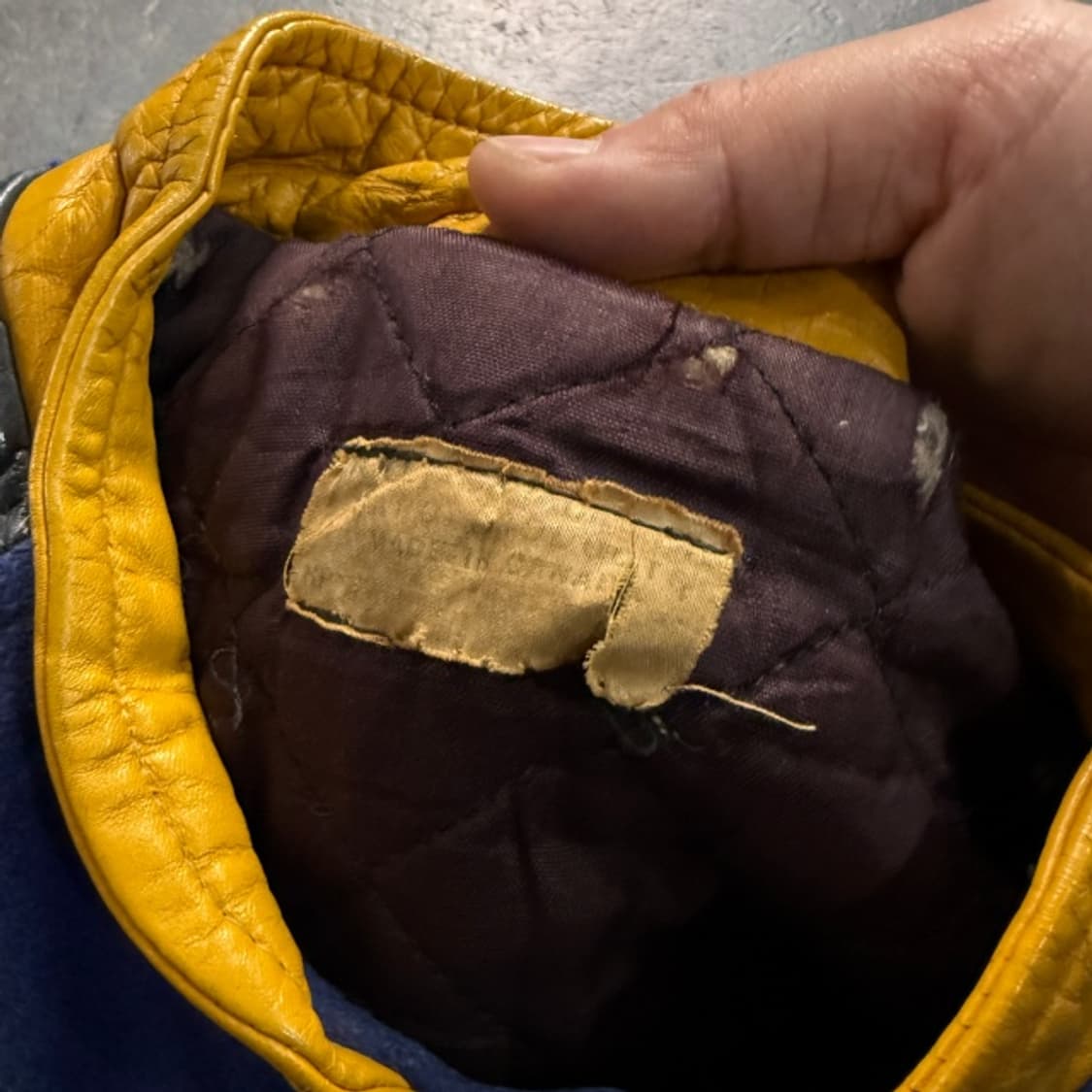 100 80s 캐나다 버나비 레기온 바시티 자켓 상품이미지4