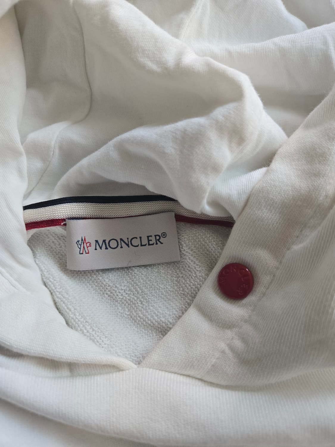 몽클레어 화이트 후드티 160 상품이미지2