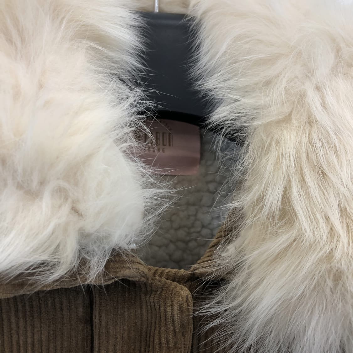 MELBON 멜본 폭스카라 코듀로이 양털점퍼 FREE  상품이미지5