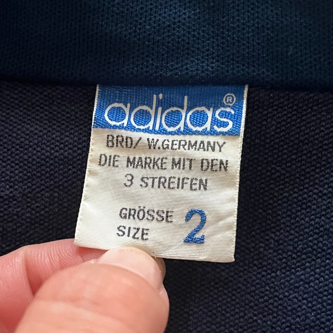 아디다스 70 80s 서독제 독일 트랙탑 져지 상품이미지3