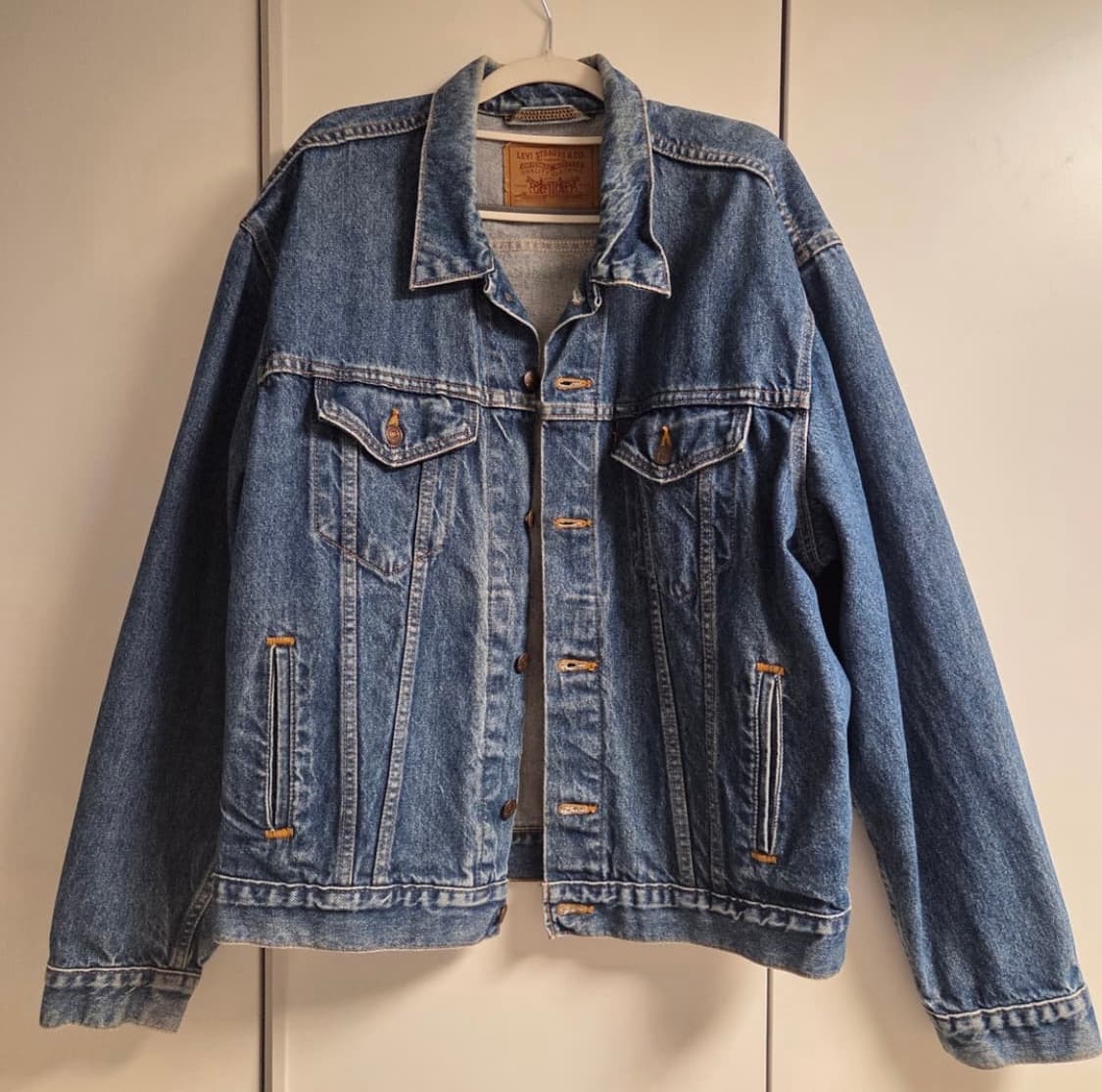 90s 리바이스 청자켓 made in usa 상품이미지1