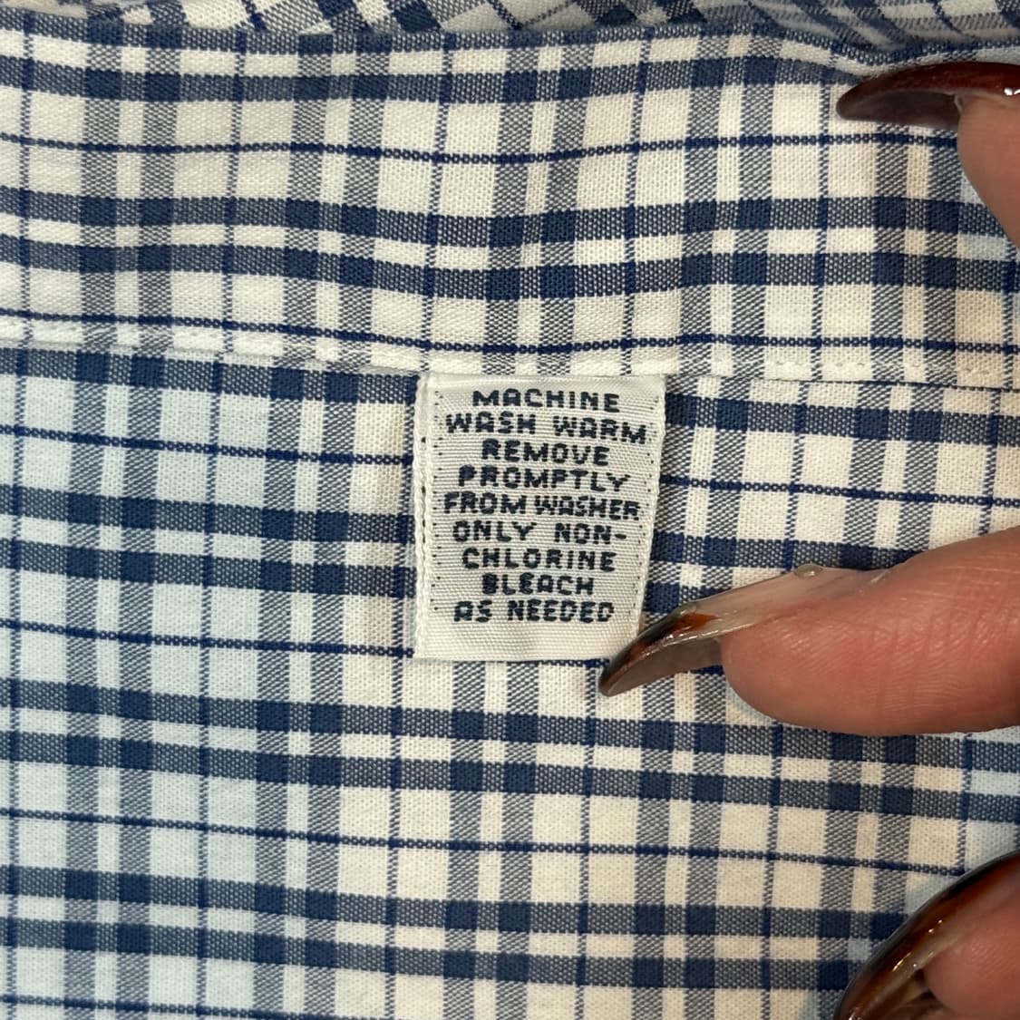 L) 폴로 랄프로렌 원포켓 체크 반팔 셔츠 상품이미지7