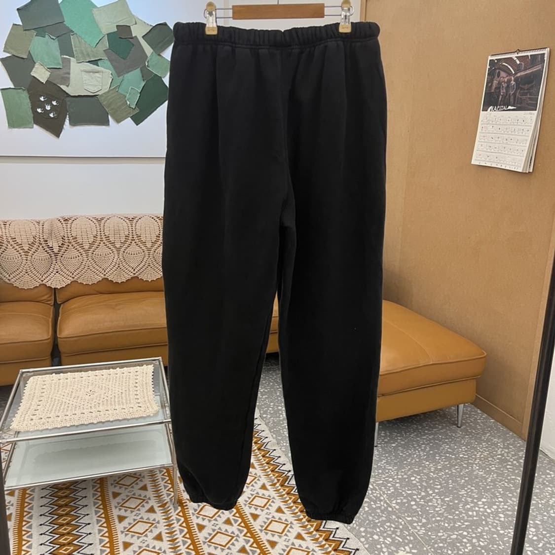 아이앱스튜디오 빈티지 캐주얼 스몰로고 스웻팬츠 L C10563 상품이미지4