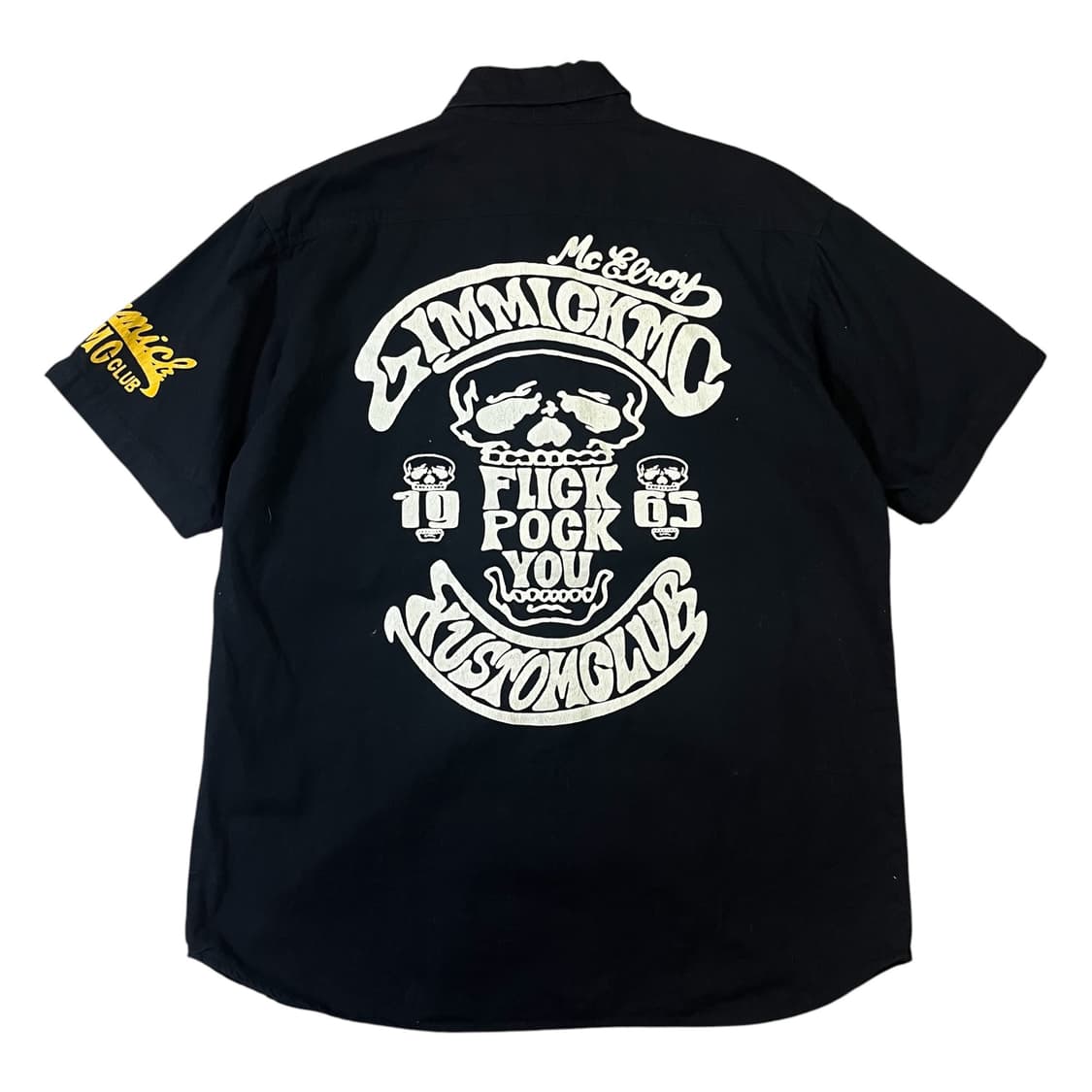 MWS 펑크락 빅로고 반팔셔츠 상품이미지1