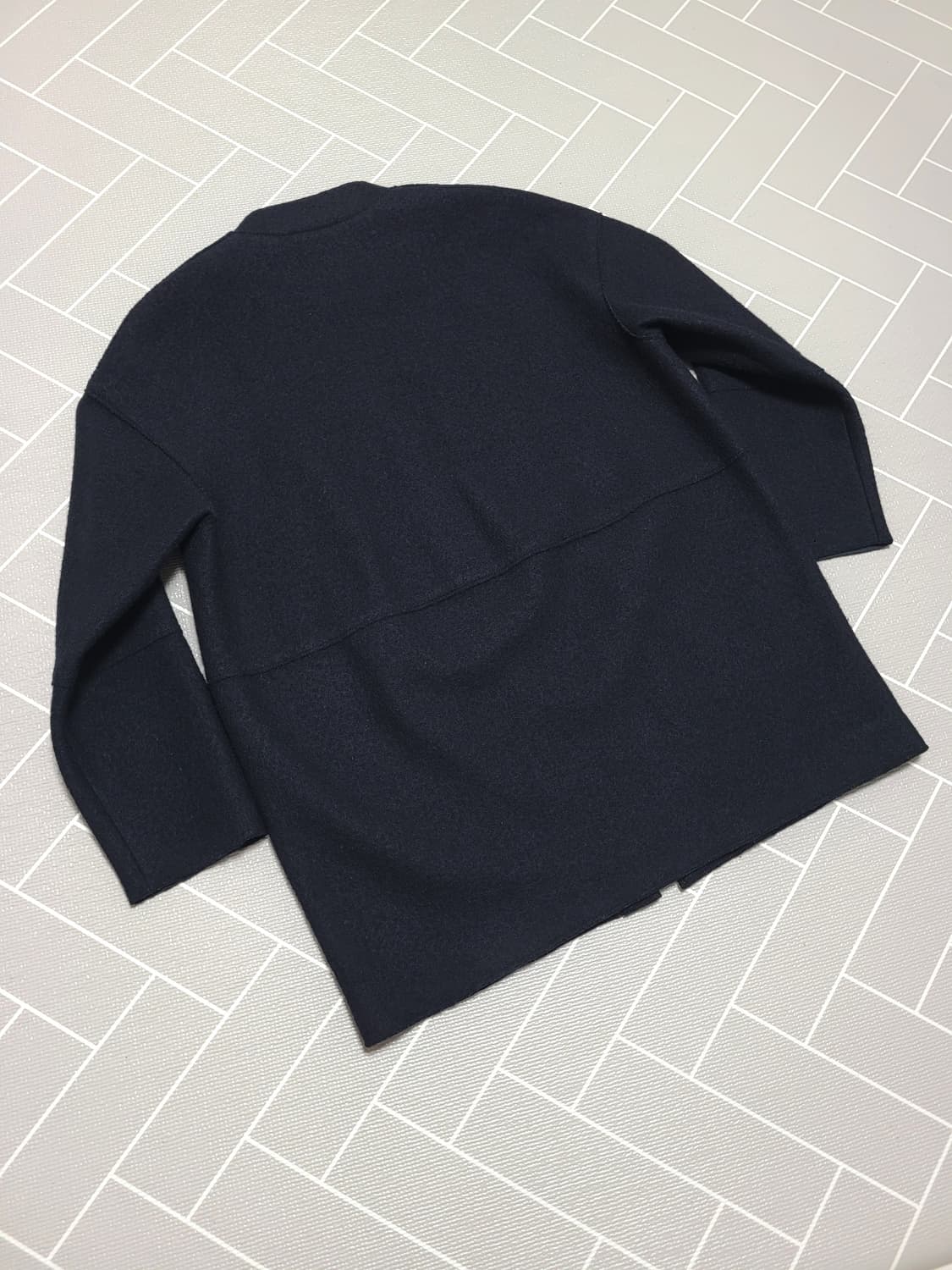 COS 코스 봄버 하프 집업 울 자켓 EUR40 (L) 상품이미지2