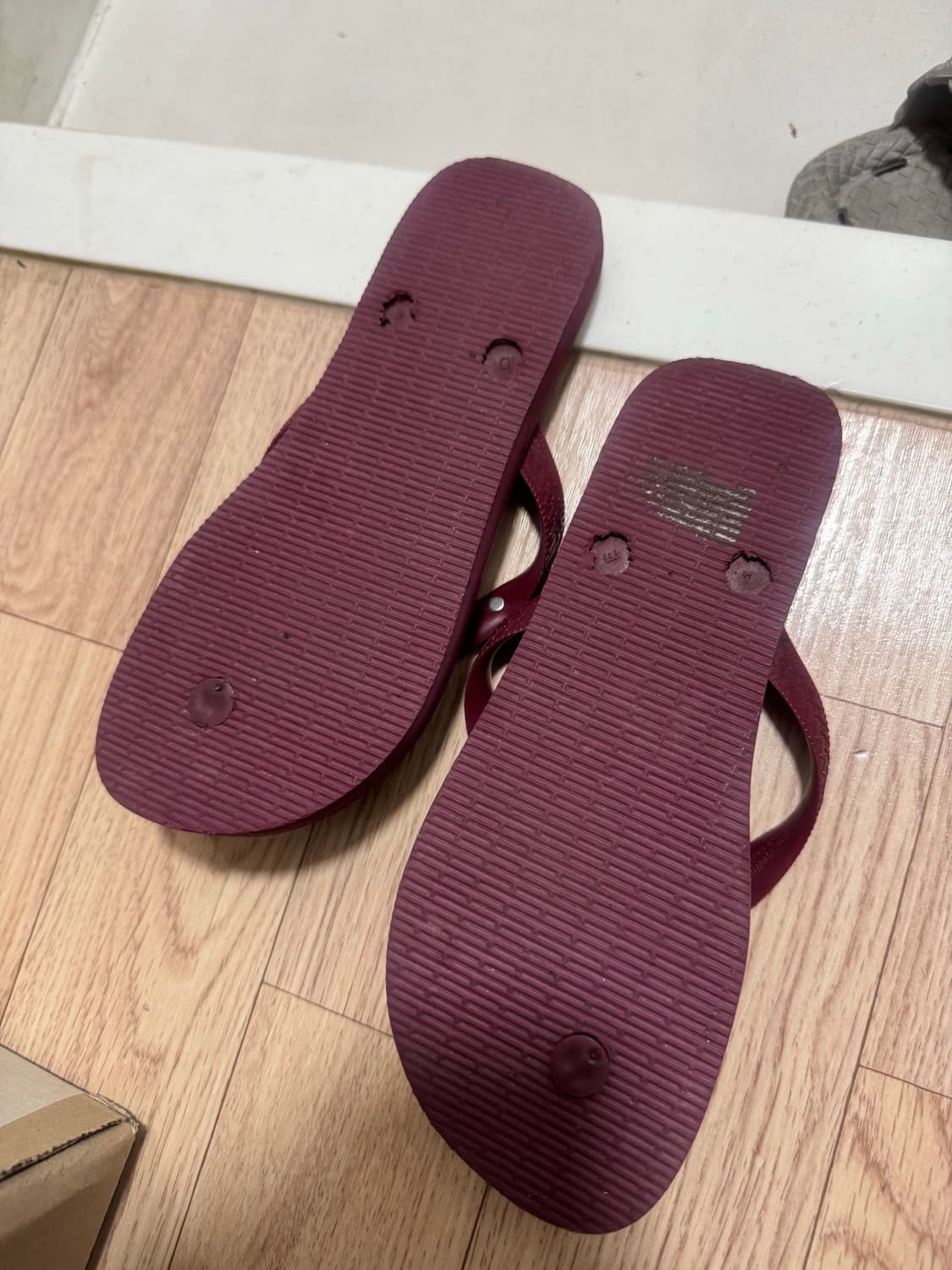 하바이아니스 버건디 링 쪼리 상품이미지3