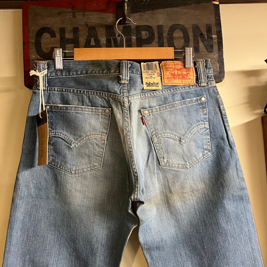 00's 리바이스 527 부츠컷 32x32 Size Mexico 데드스탁 상품이미지6