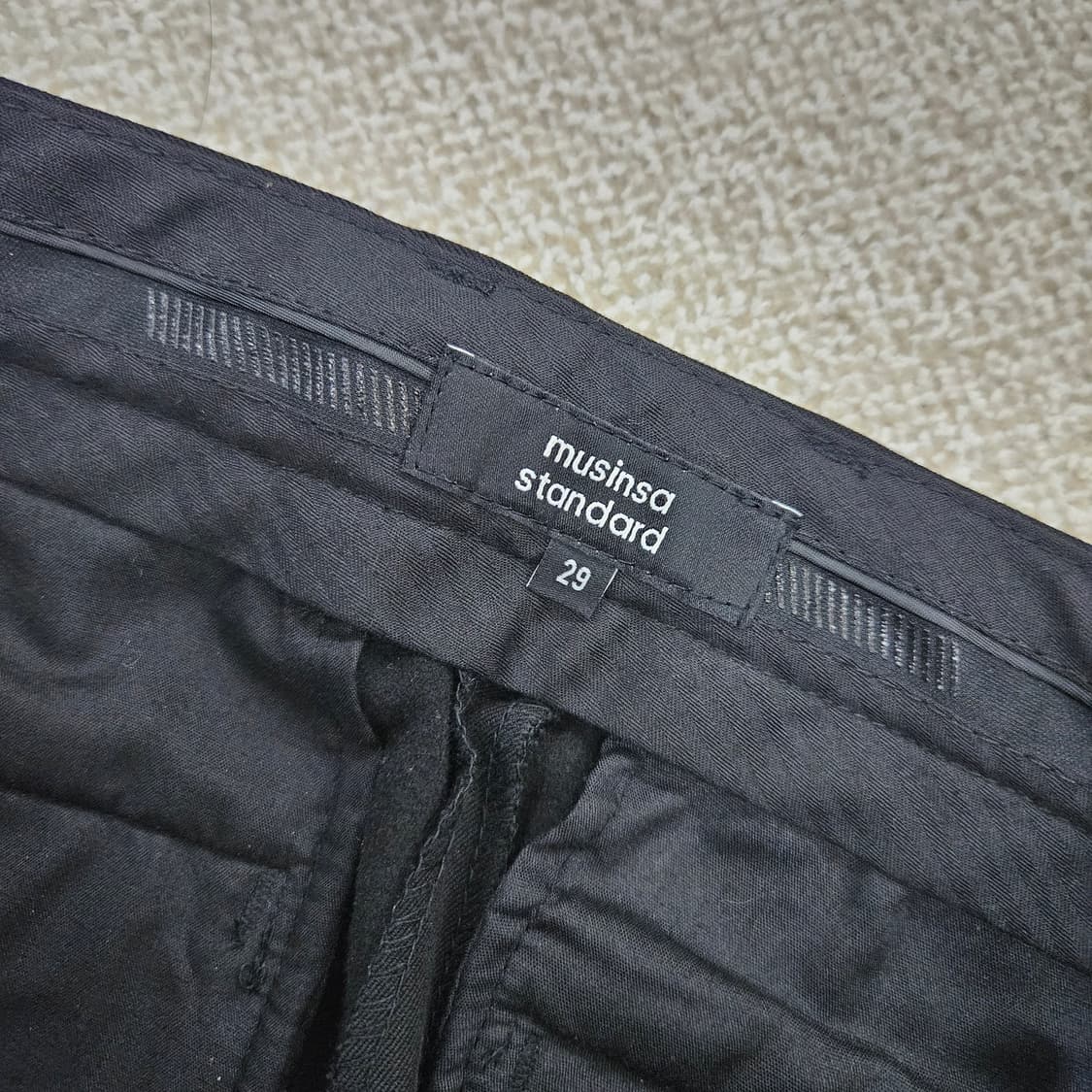 [29] 신형 무신사 스탠다드 슬랙스 바지 팬츠 1203JM1 상품이미지3