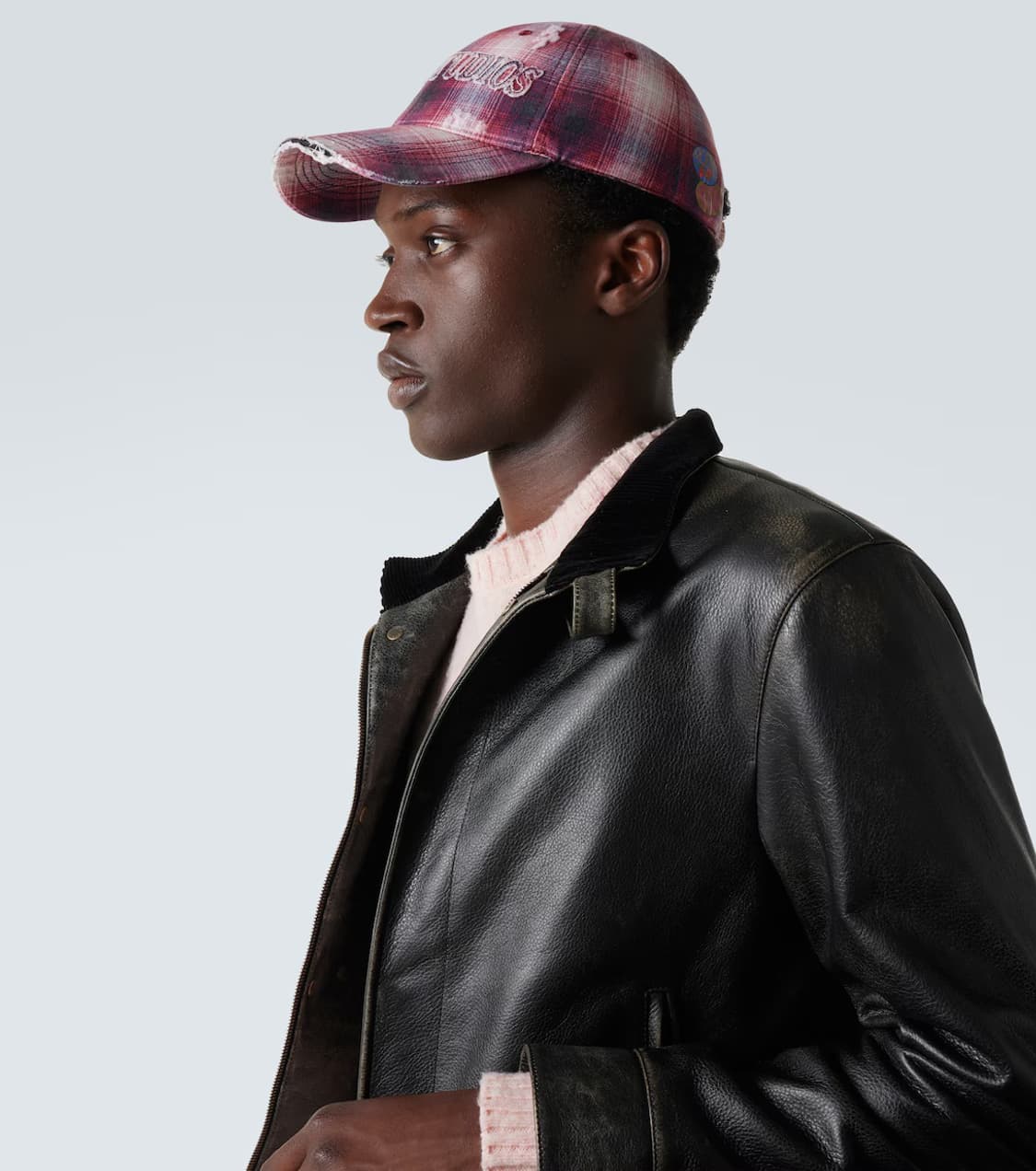 아크네스튜디오 체크볼캡 새제품 상품이미지2