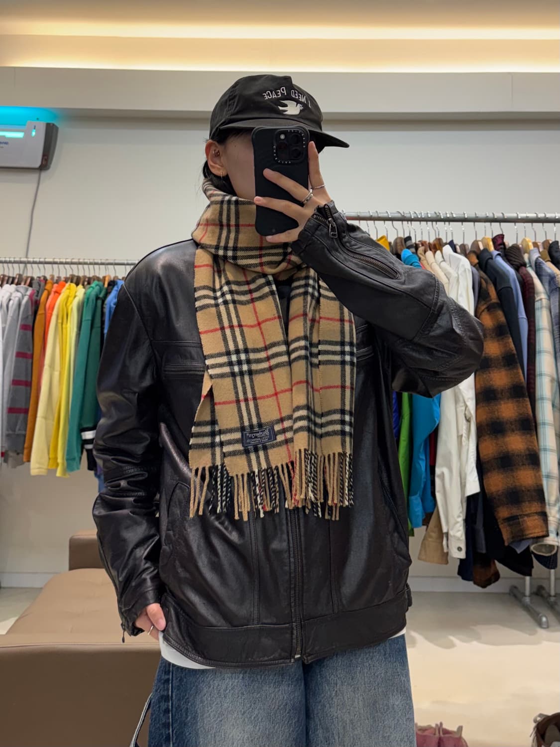 버버리 체크 머플러 상품이미지7