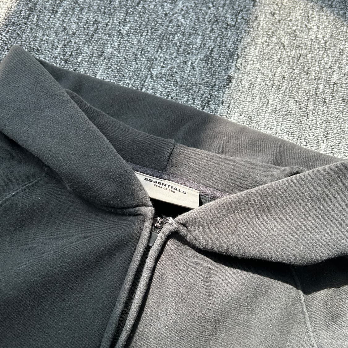 피어오브갓 에센셜 3D 실리콘 아플리케 후드집업  상품이미지6