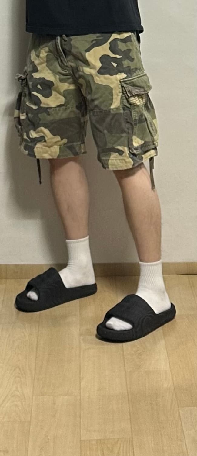 아베크롬비 카모 카고 쇼츠 상품이미지5