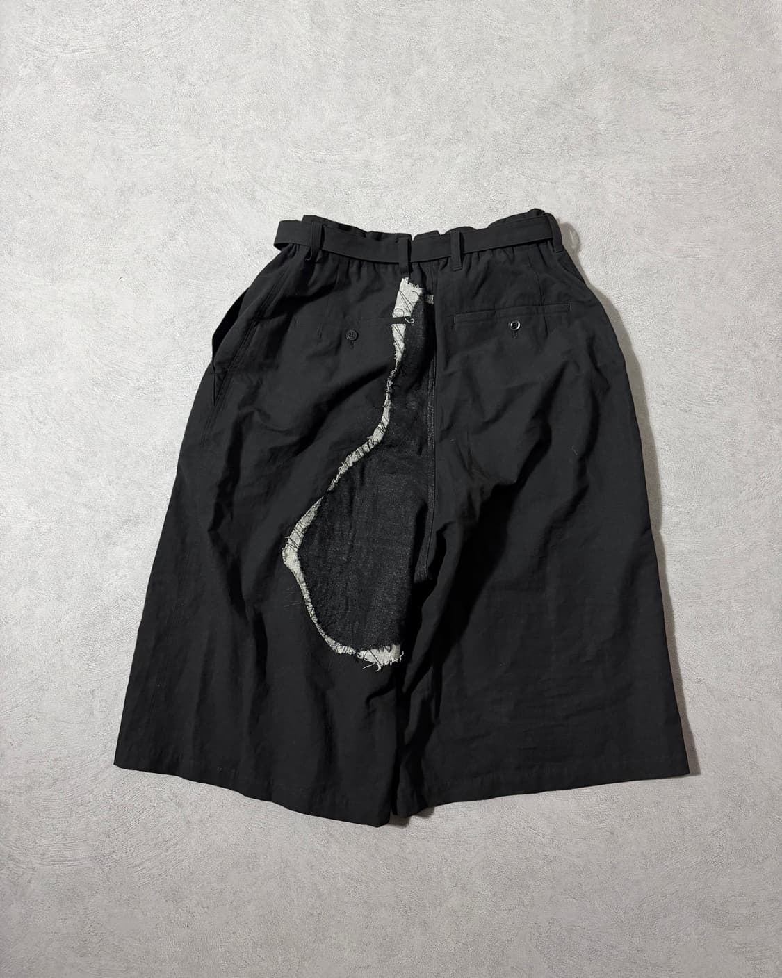 Y’s Yohji Yamamoto ArtPatch Hakama short 상품이미지2