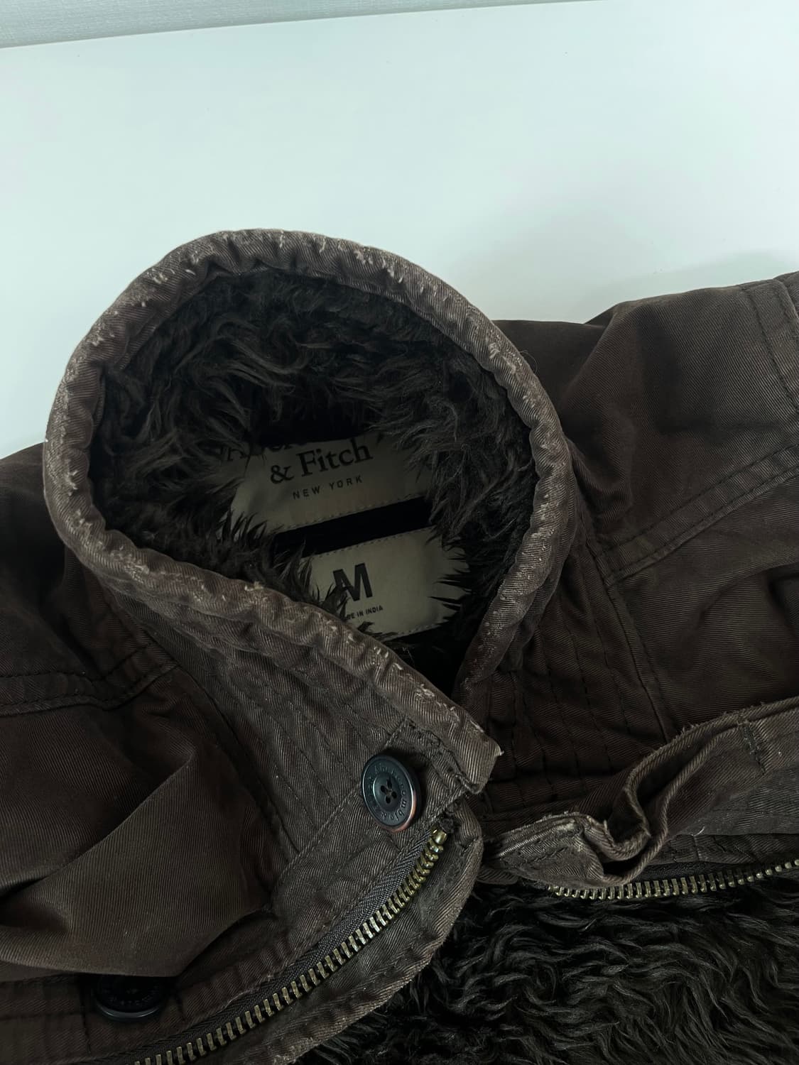 [M] 아베크롬비 퍼 야상 자켓 상품이미지7