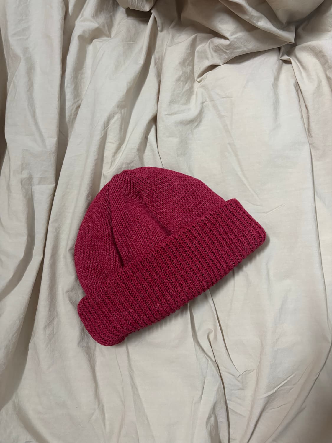 나나미카 페이퍼 코튼 비니 레드 상품이미지2