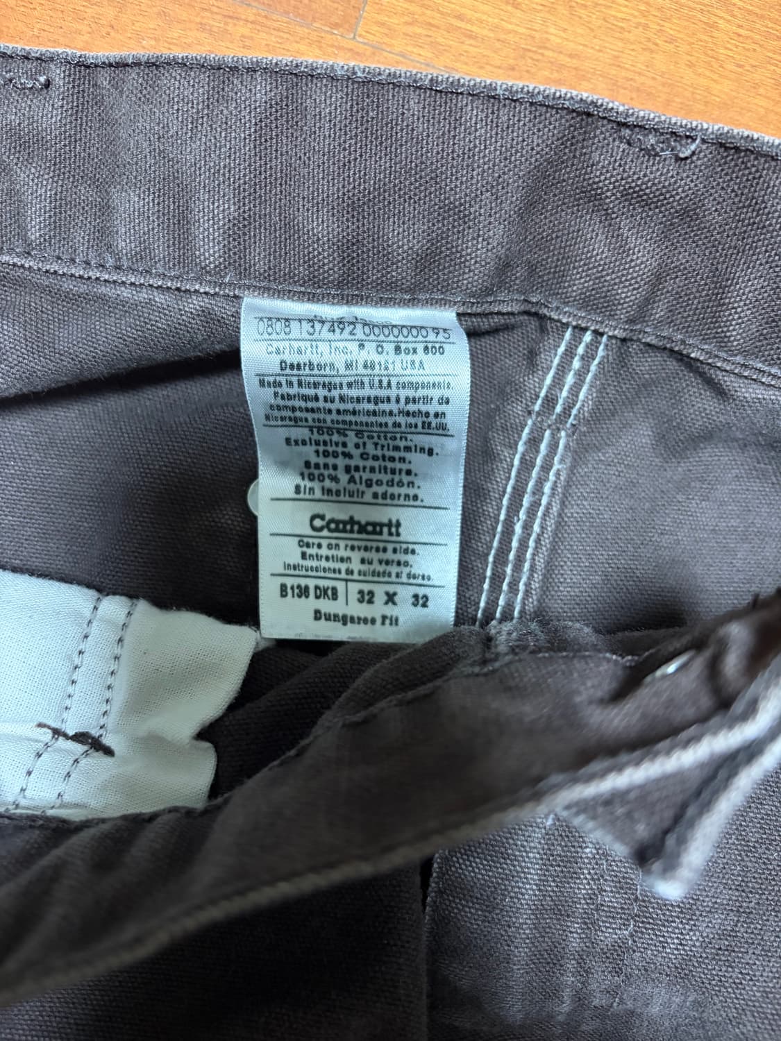 00s 칼하트 더블니 32x32 상품이미지4