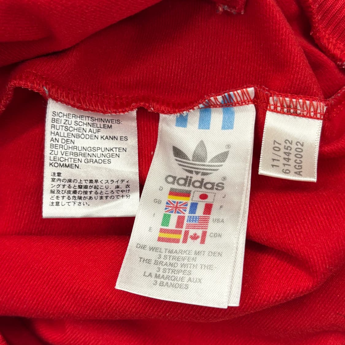 🫶🏻 아디다스 파이어버드 Red 트랙탑 🫶🏻 상품이미지5