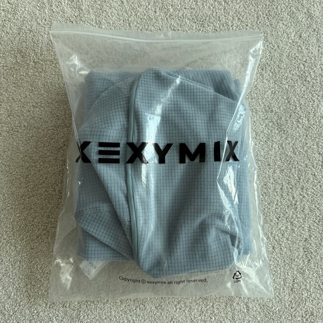 젝시믹스 RX 맨즈 그리드 플리스 후디 상품이미지5