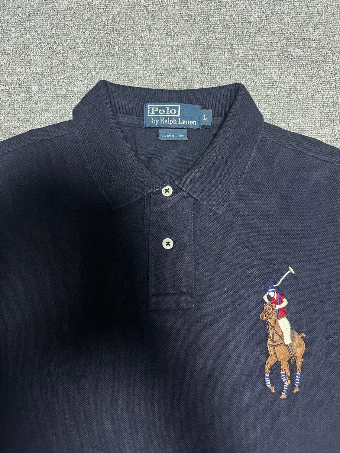 폴로 빅포니 카라티 네이비 희귀매물 상품이미지2