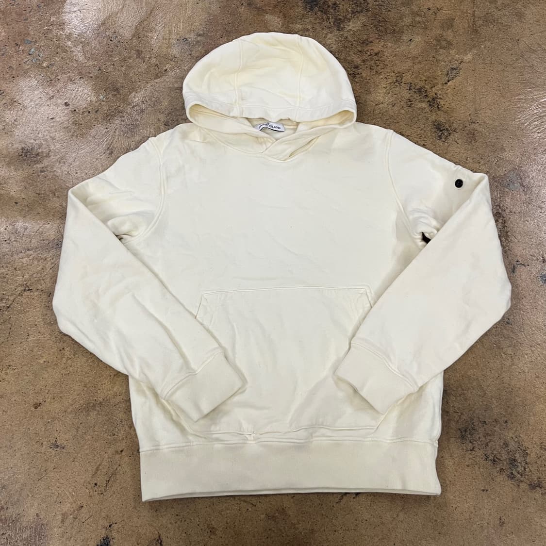 [정품] 스톤아일랜드 아이보리 후드티 b18 상품이미지2