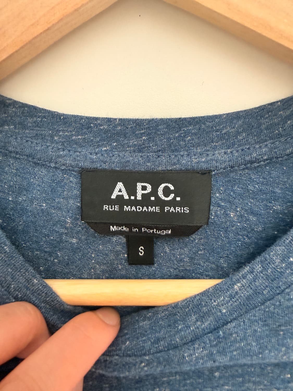 A.P.C.의 Rue Madame Paris 로고 티셔츠 상품이미지4