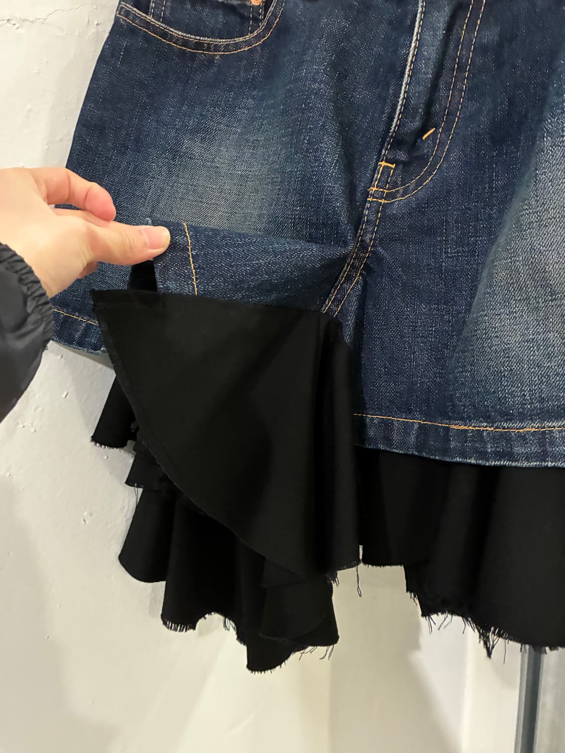 준야 와타나베 꼼데가르송 데님 스커트 상품이미지2