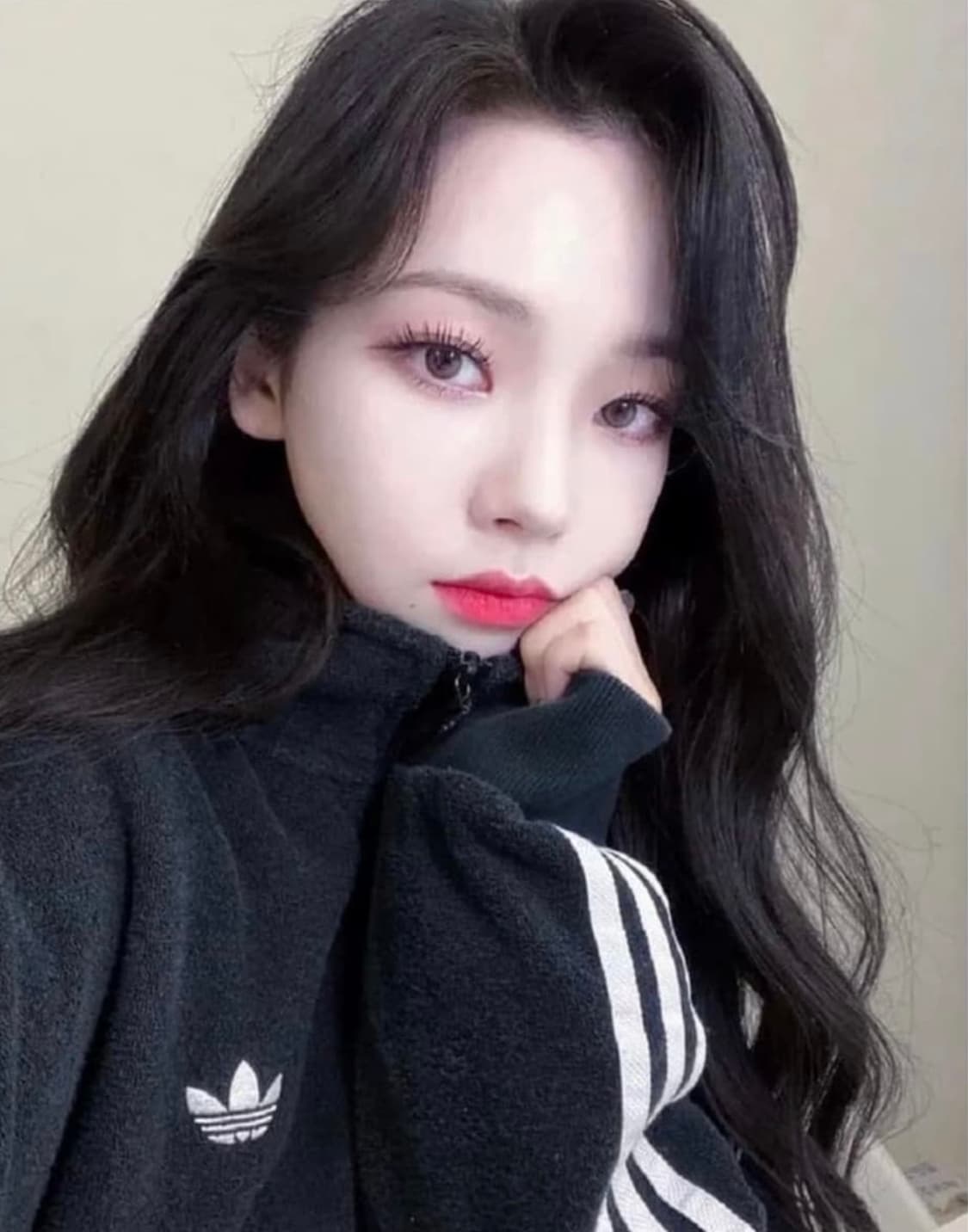 아디다스 삼선 오버사이즈 부클자켓 그레이 상품이미지4