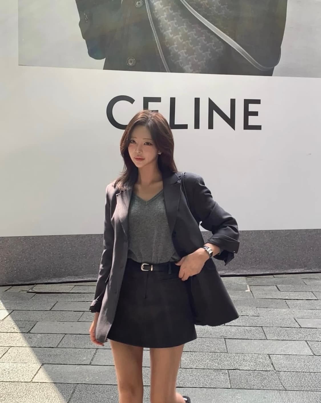 [새 상품] 쥬드마켓 럭스라인 정장 스커트 s 상품이미지1