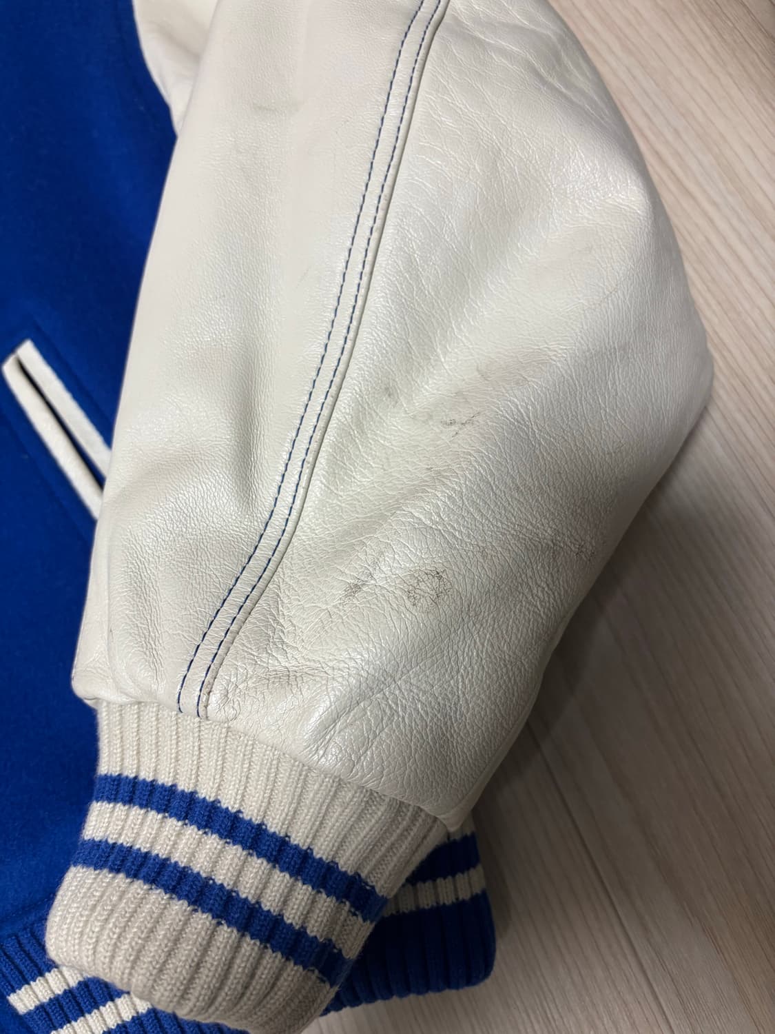 아더에러 블루 스타디움 바시티 자켓 상품이미지4