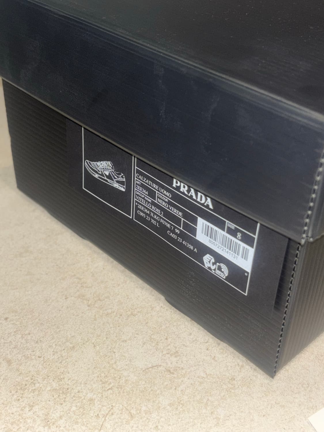 프라다 스니커즈 그린 2EE364 8사이즈 상품이미지4