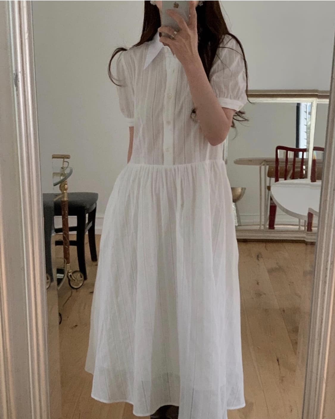 OBJET 오브제 아일렛 원피스    상품이미지2