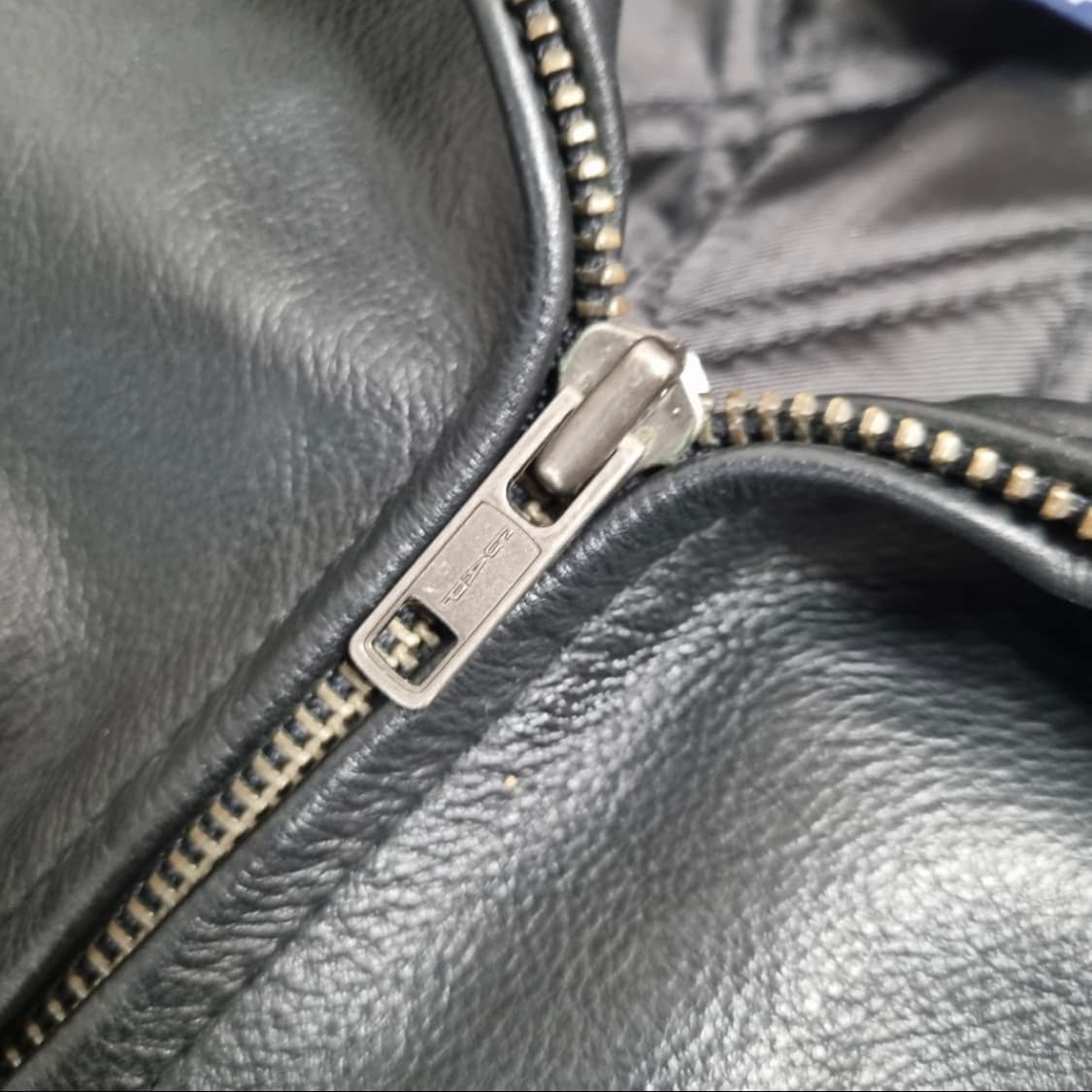 90‘s 올드 갭 레더 싱글 라이더 자켓 xl 상품이미지4