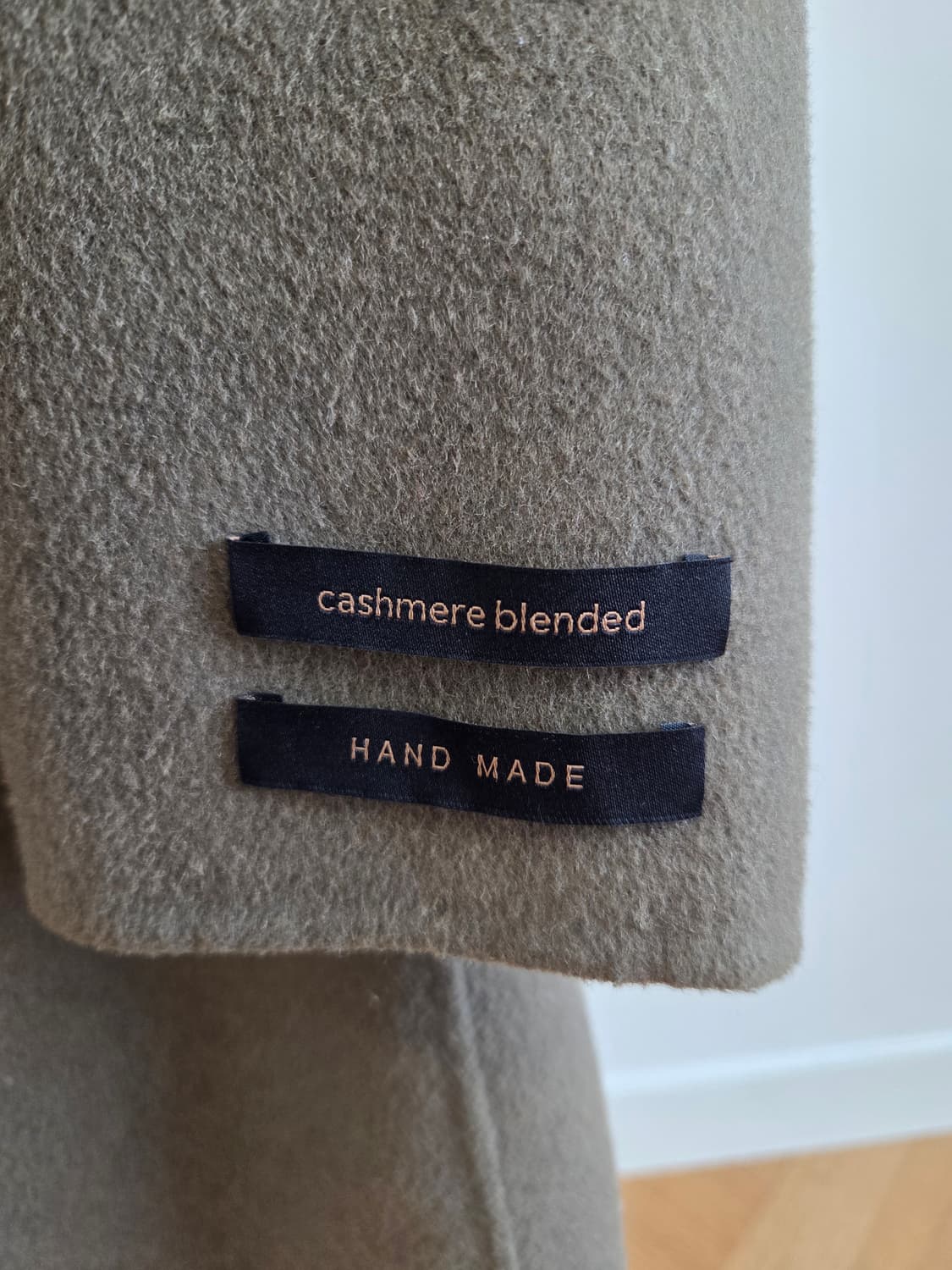 앤듀 캐시미어블랜드 구스다운 코트 100사이즈 상품이미지2