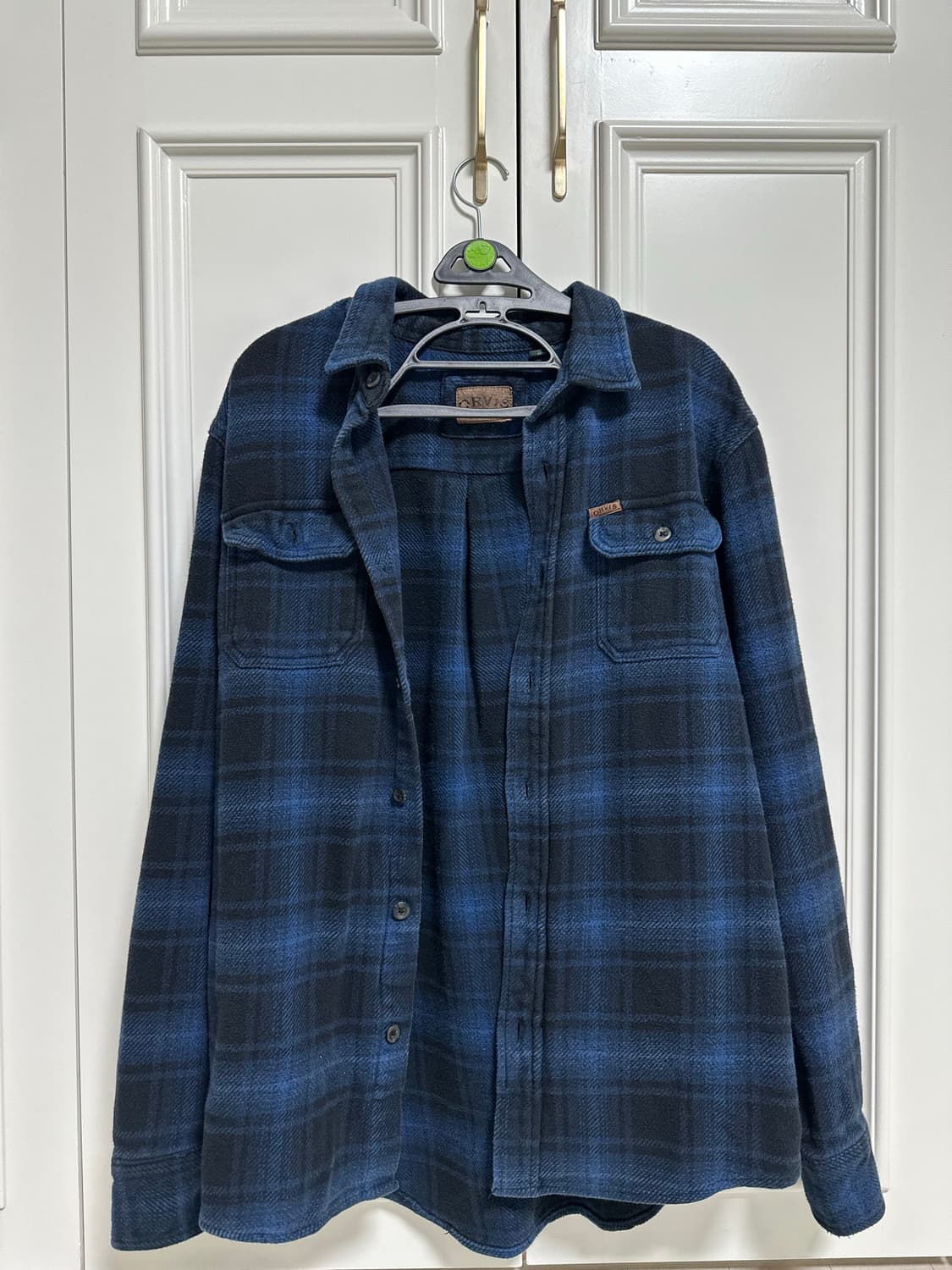 Orvis 체크셔츠 L 상품이미지1