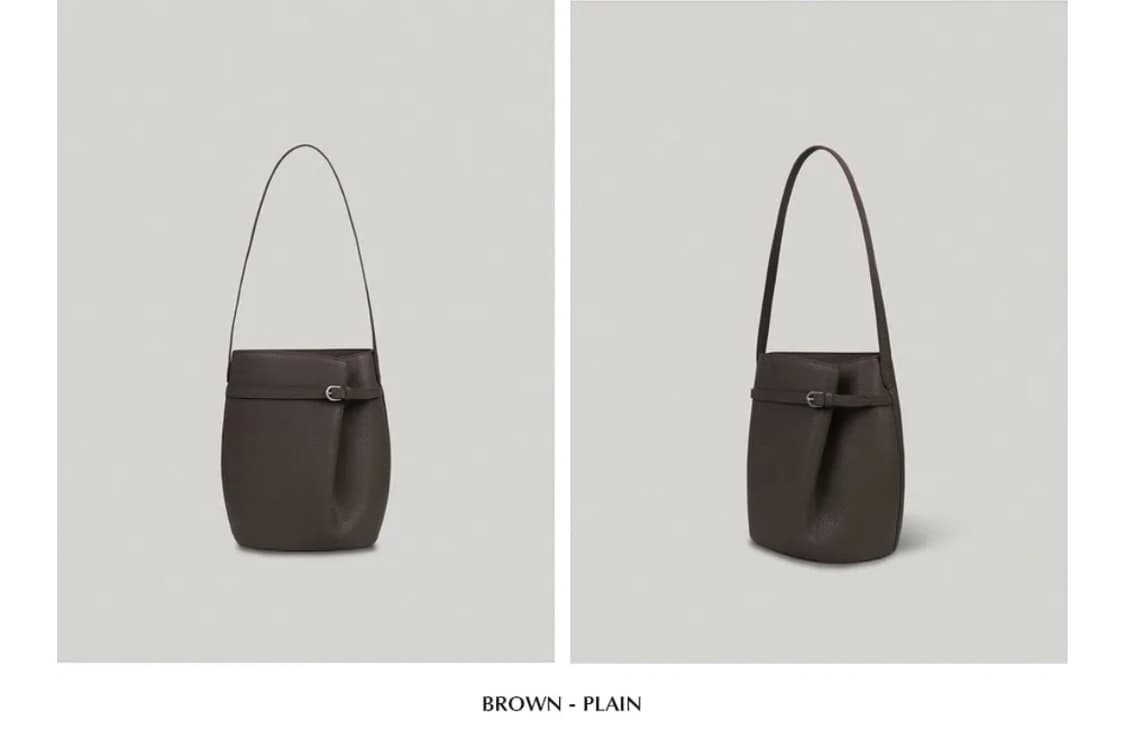 폴뉴아 옹드백 브라운 상품이미지3