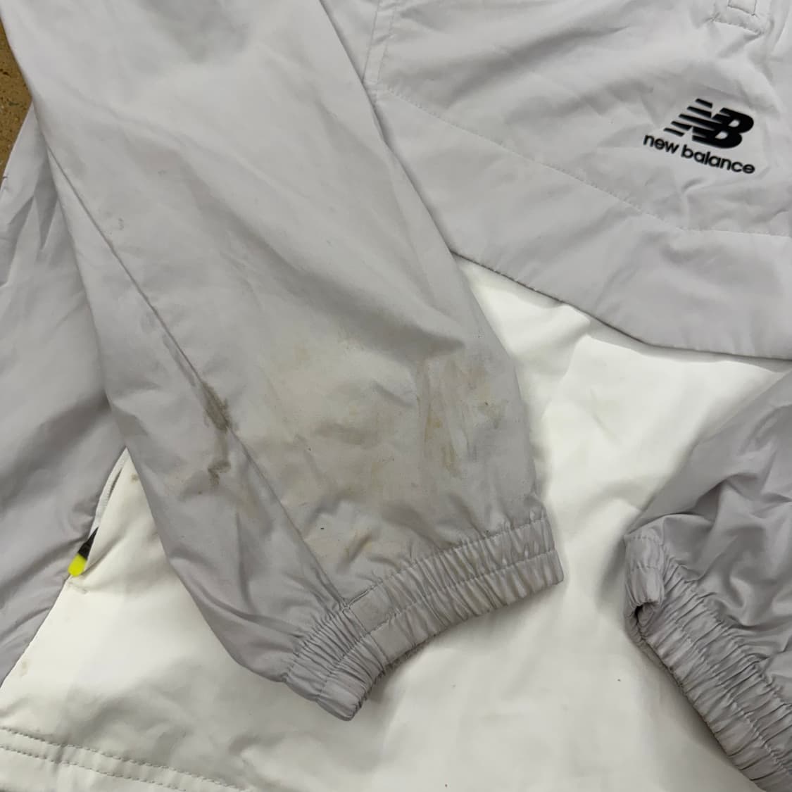 [정품/95,M] 뉴발란스 팀그린웨일즈 아노락 바람막이 b14 상품이미지5