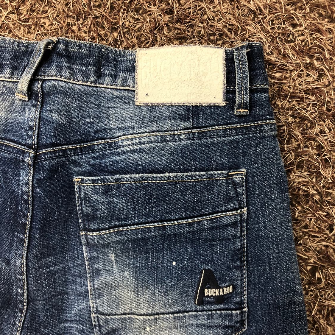 버커루 워싱 디스 데미지 데님 팬츠 상품이미지4