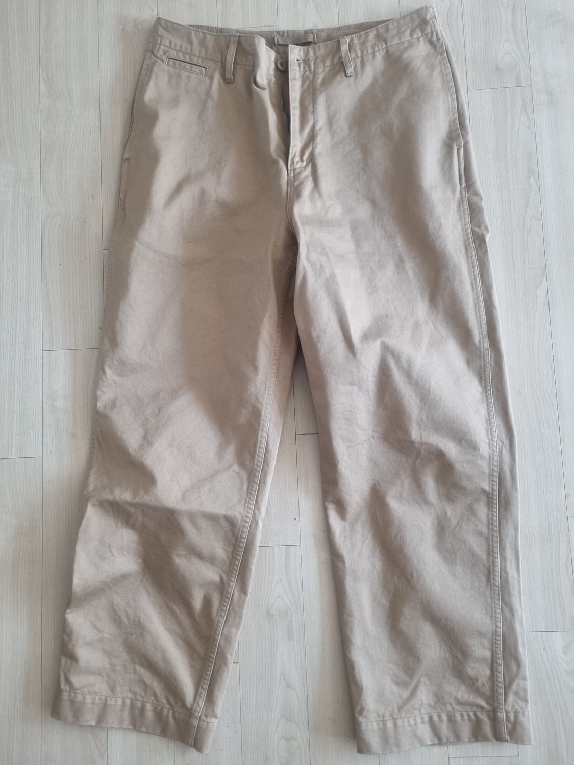 건지울른스 1940 오피서 치노 팬츠 카키 34사이즈 상품이미지2