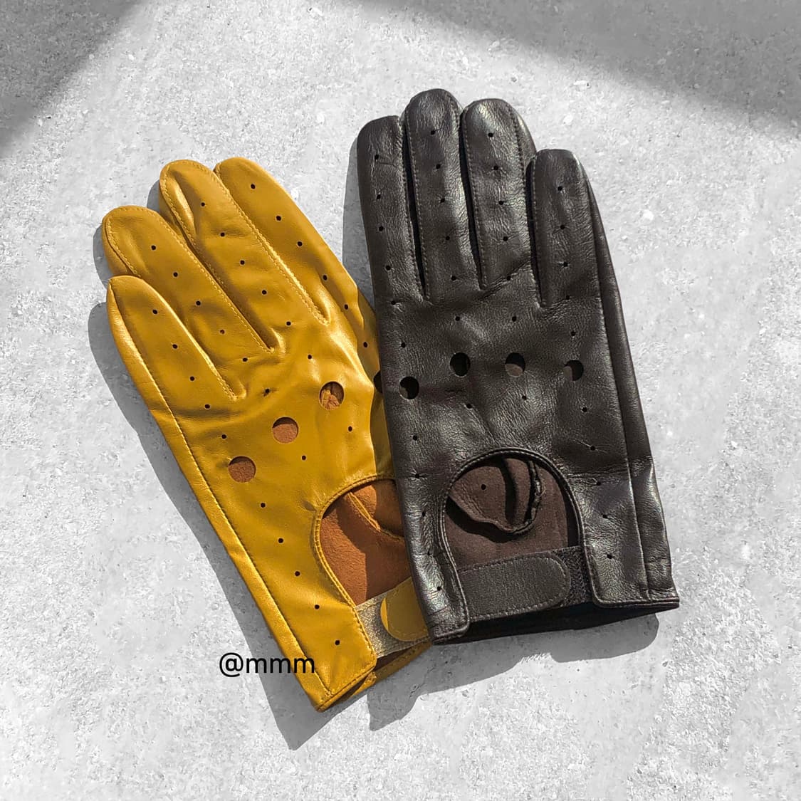 드라이빙 가죽 장갑 상품이미지9