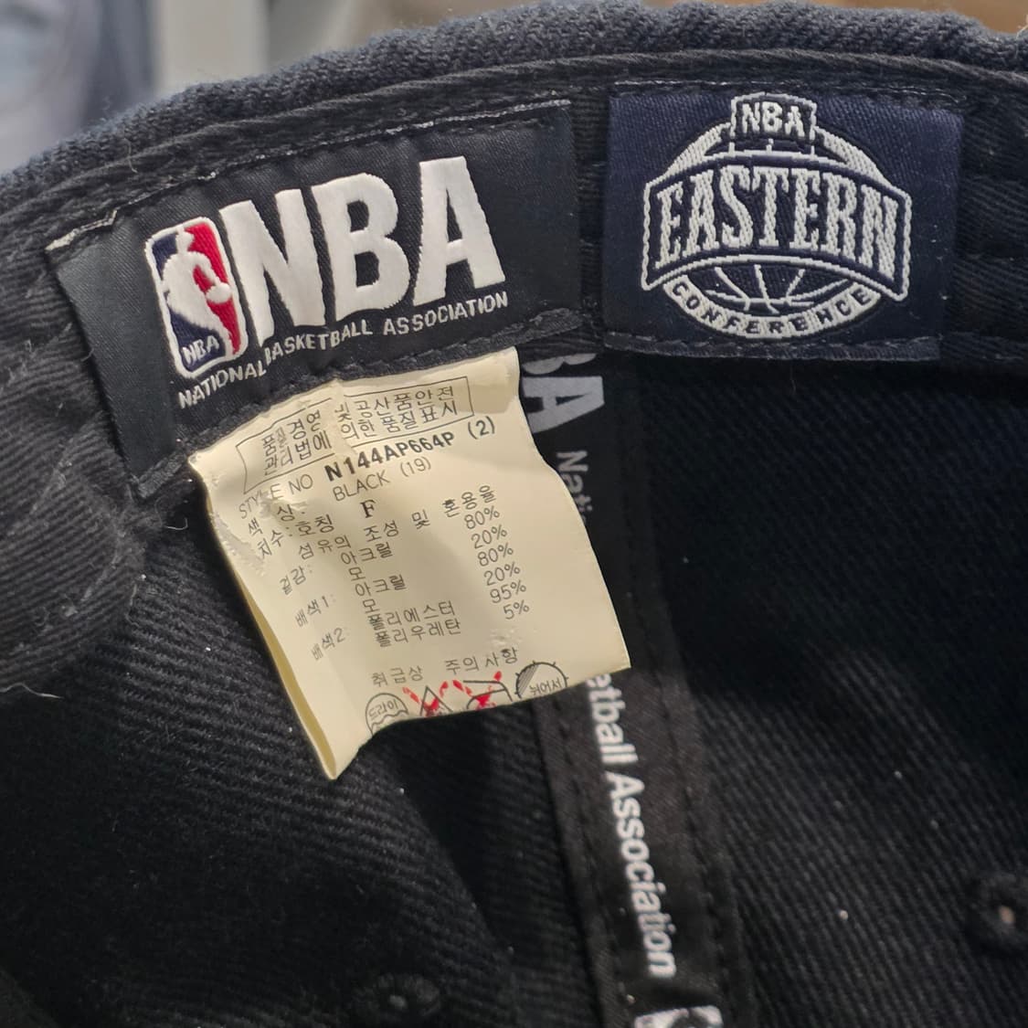 L8-1:NBA 시카고 불스 하이플랫 스냅백 블랙 (약 56–59cm)
 상품이미지7