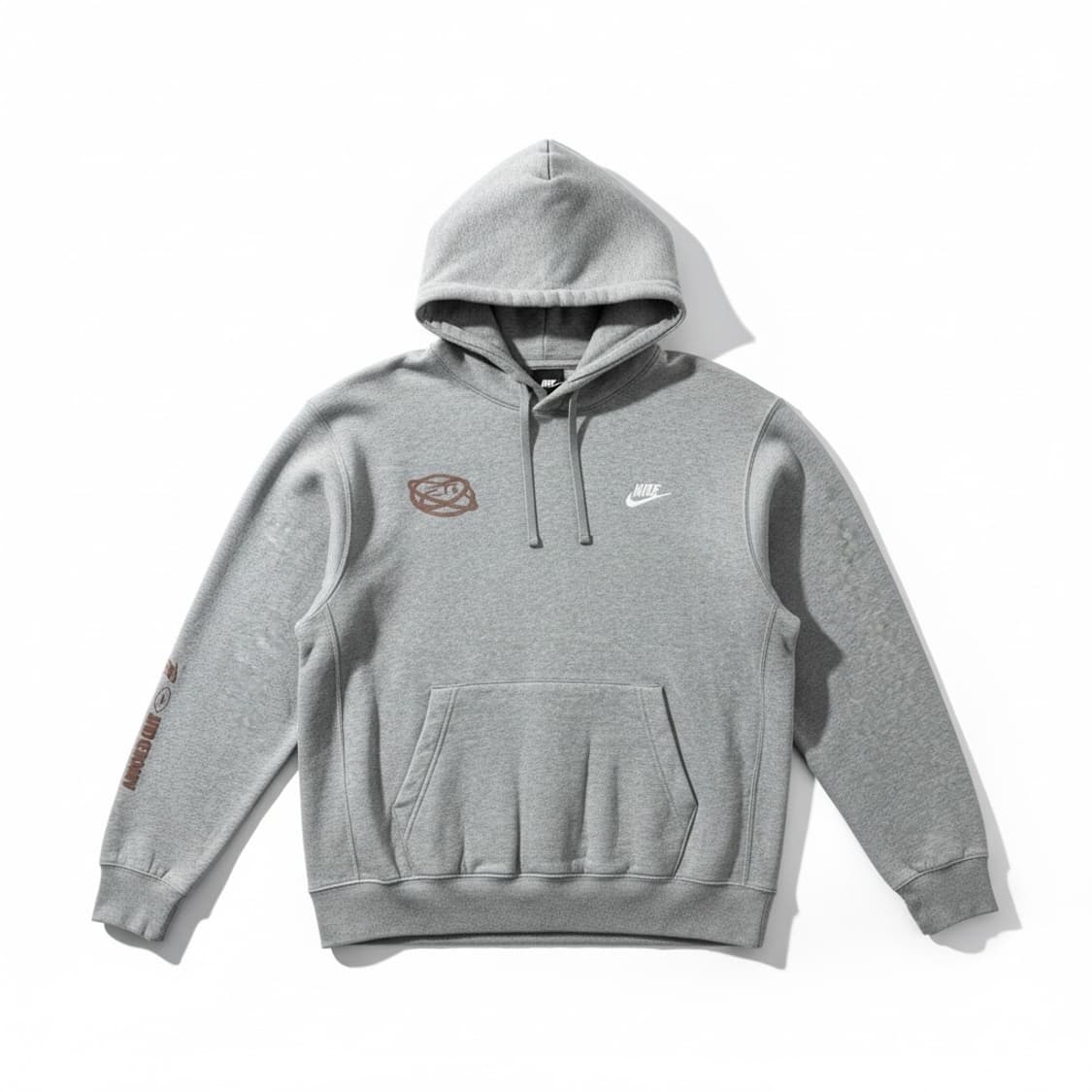 나이키 maxxed Out Tour 회색 후드티 XXL 상품이미지1