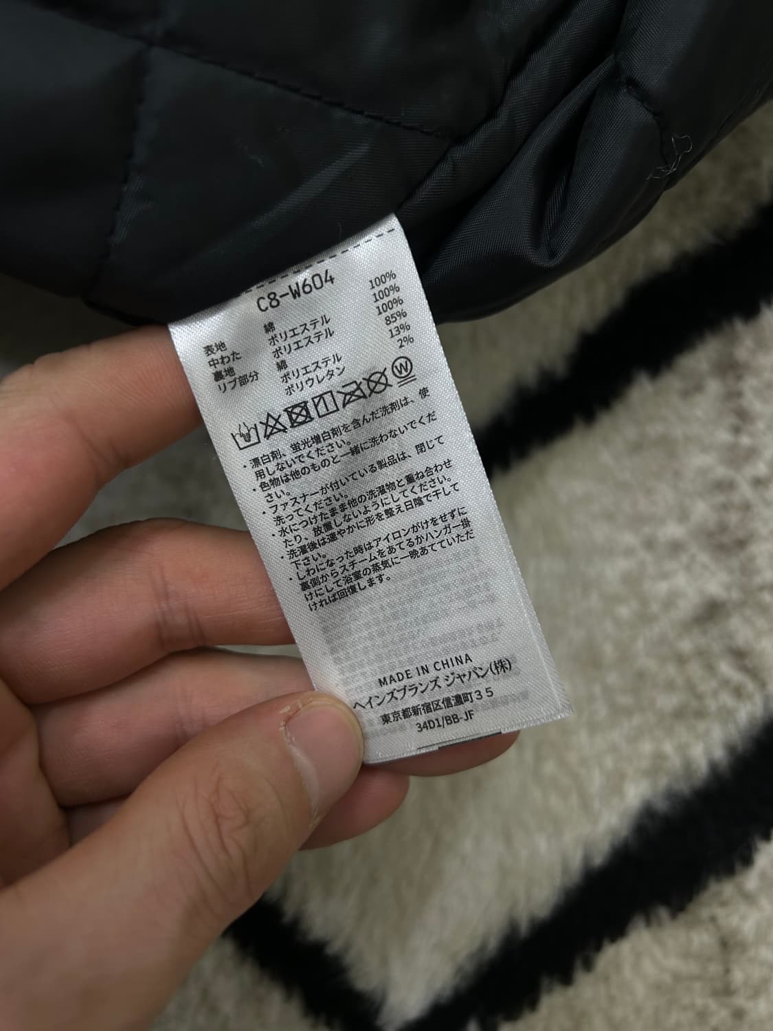 [S]챔피온 누빔 캔버스 워크 후드자켓/그린 상품이미지7