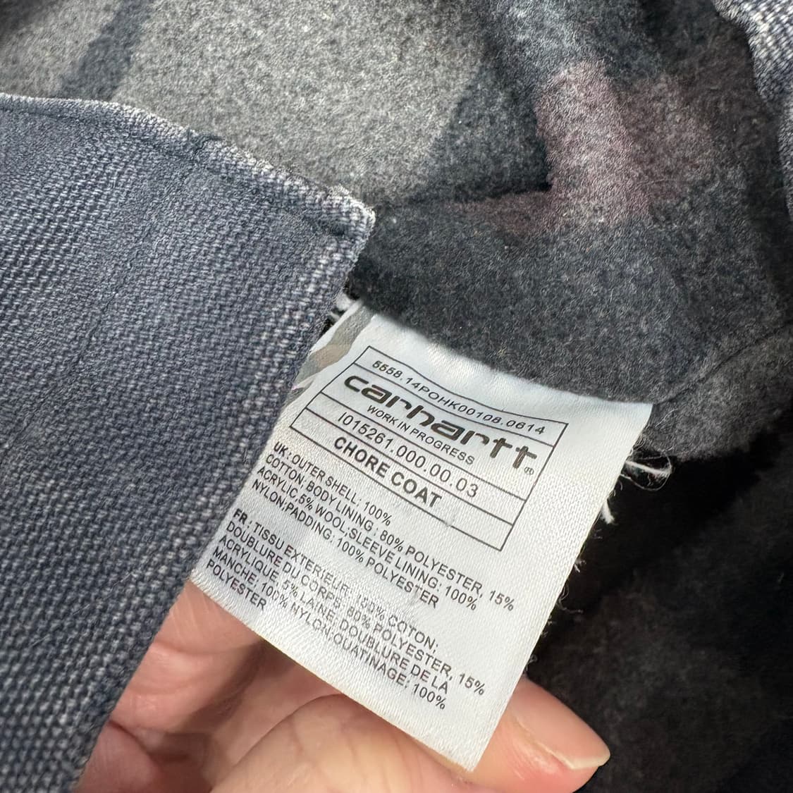 칼하트 초어 자켓 상품이미지5