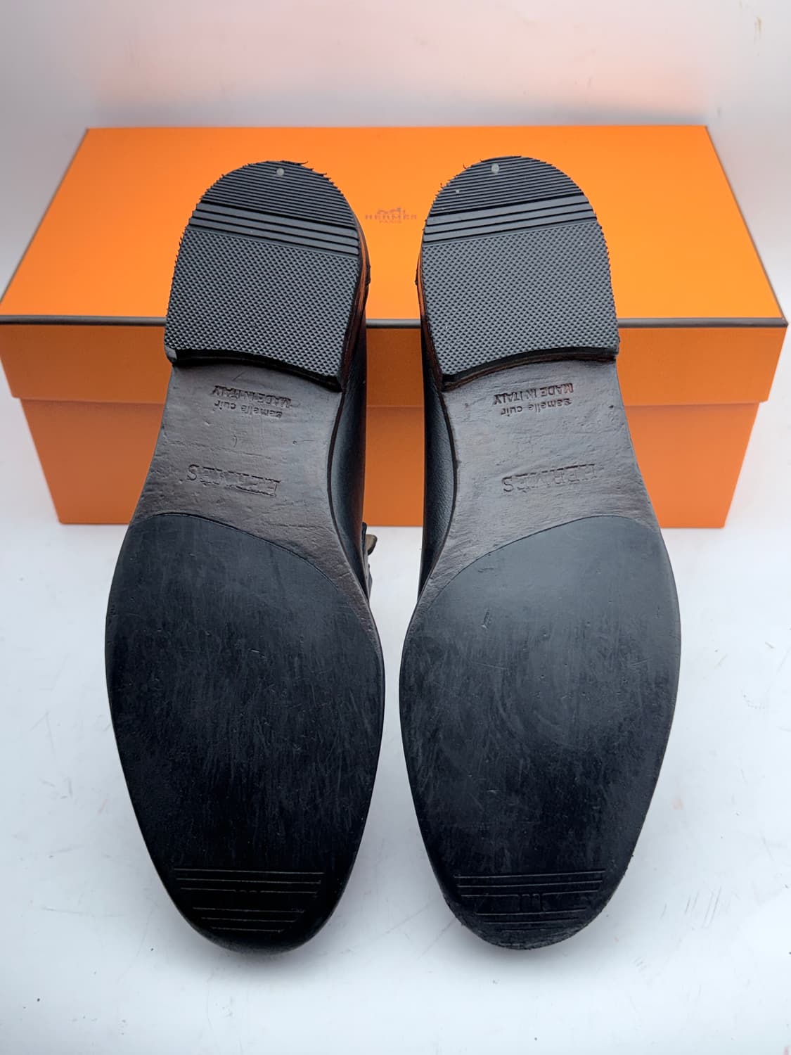 정품)애르메스구두255 상품이미지10