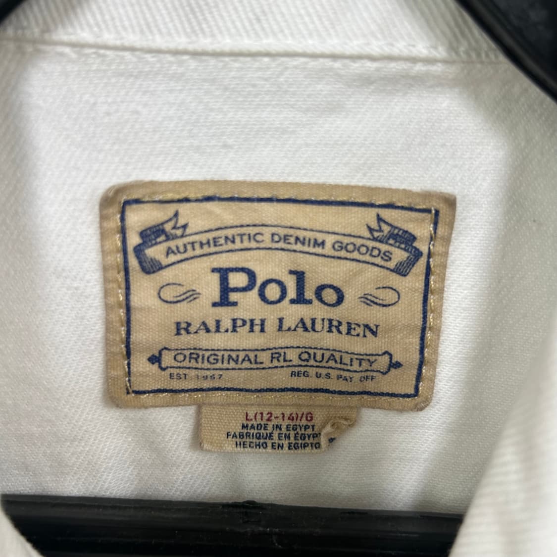 폴로 화이트 트러커 자켓[948] 상품이미지7