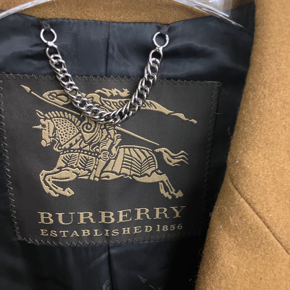 버버리 카멜 더블 브레스티드 코트 XL 상품이미지4